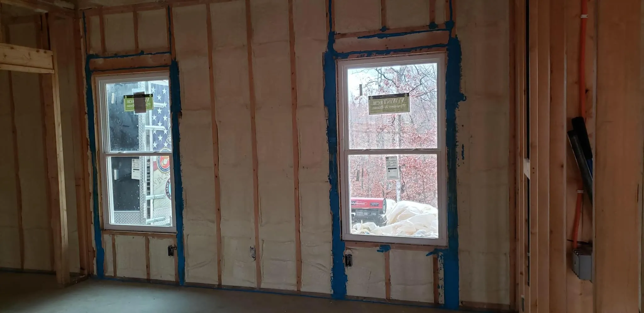 Spray foam insulation services